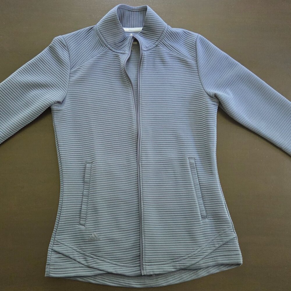 Adidas women's golf full-zip top XS